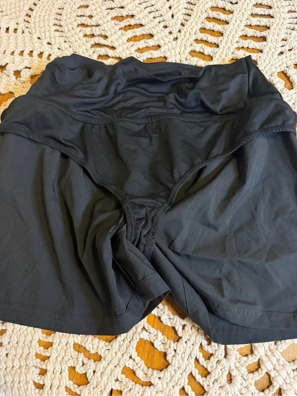Next Active Black Running Shorts L Women’s NWT Athletic Gym Lined Workout